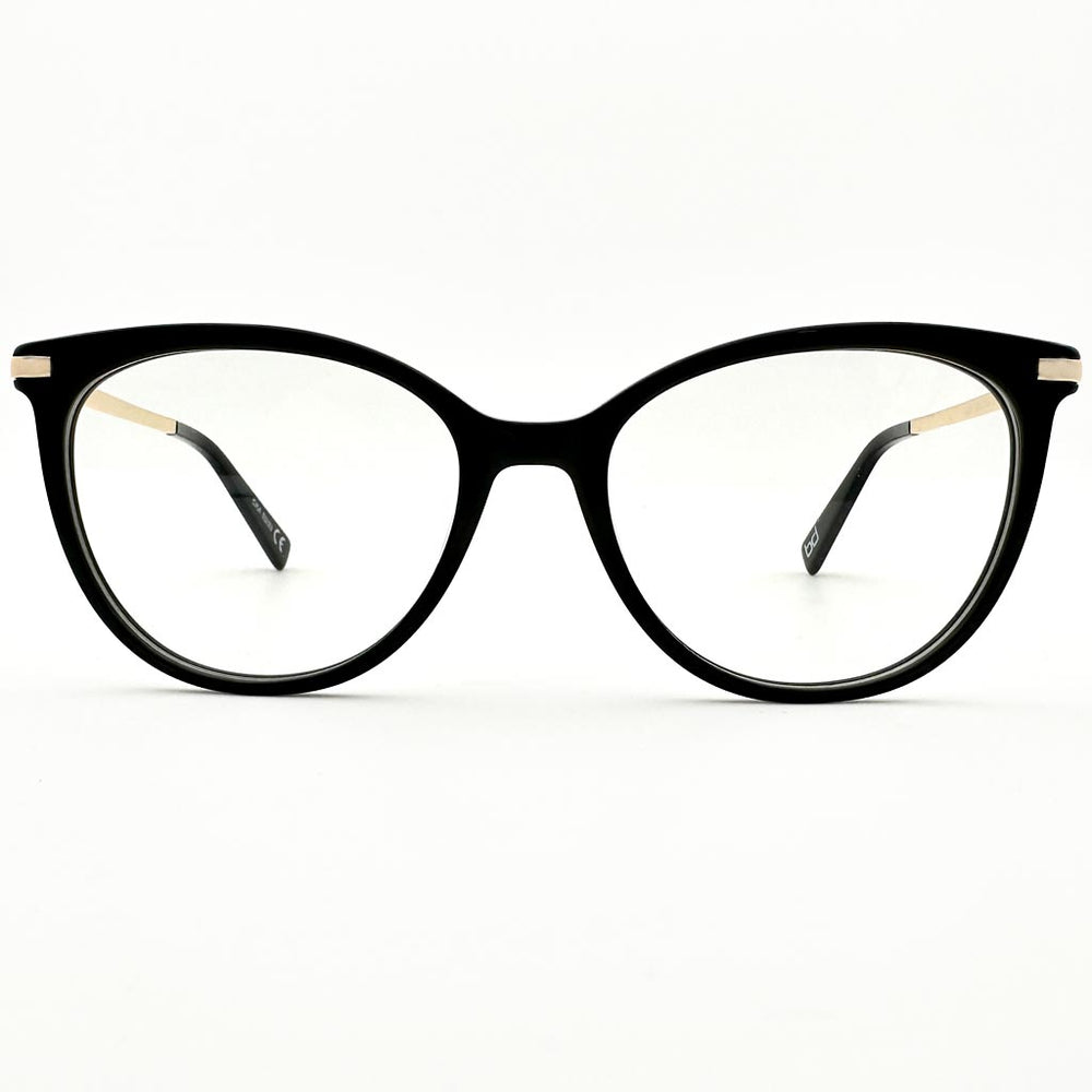 Dublino - montatura cat-eye nera