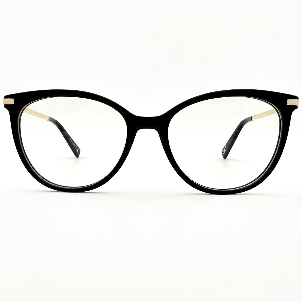 Dublino - montatura cat-eye nera