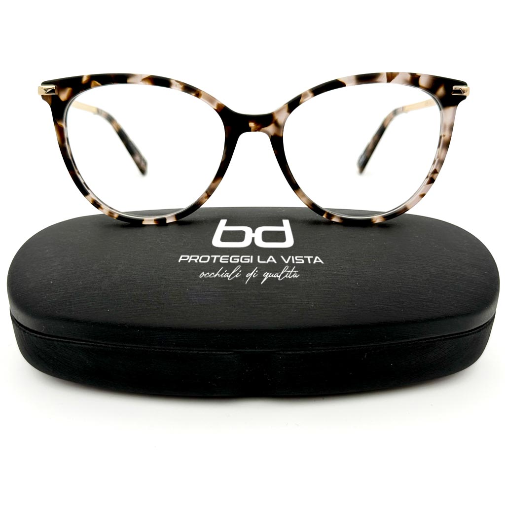 Praga - montatura tartarugata chiara