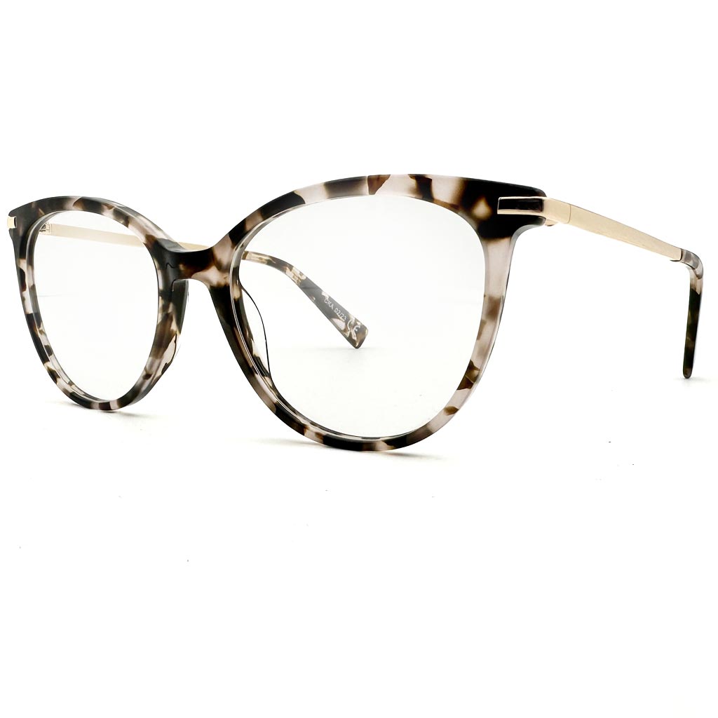 Praga - montatura tartarugata chiara