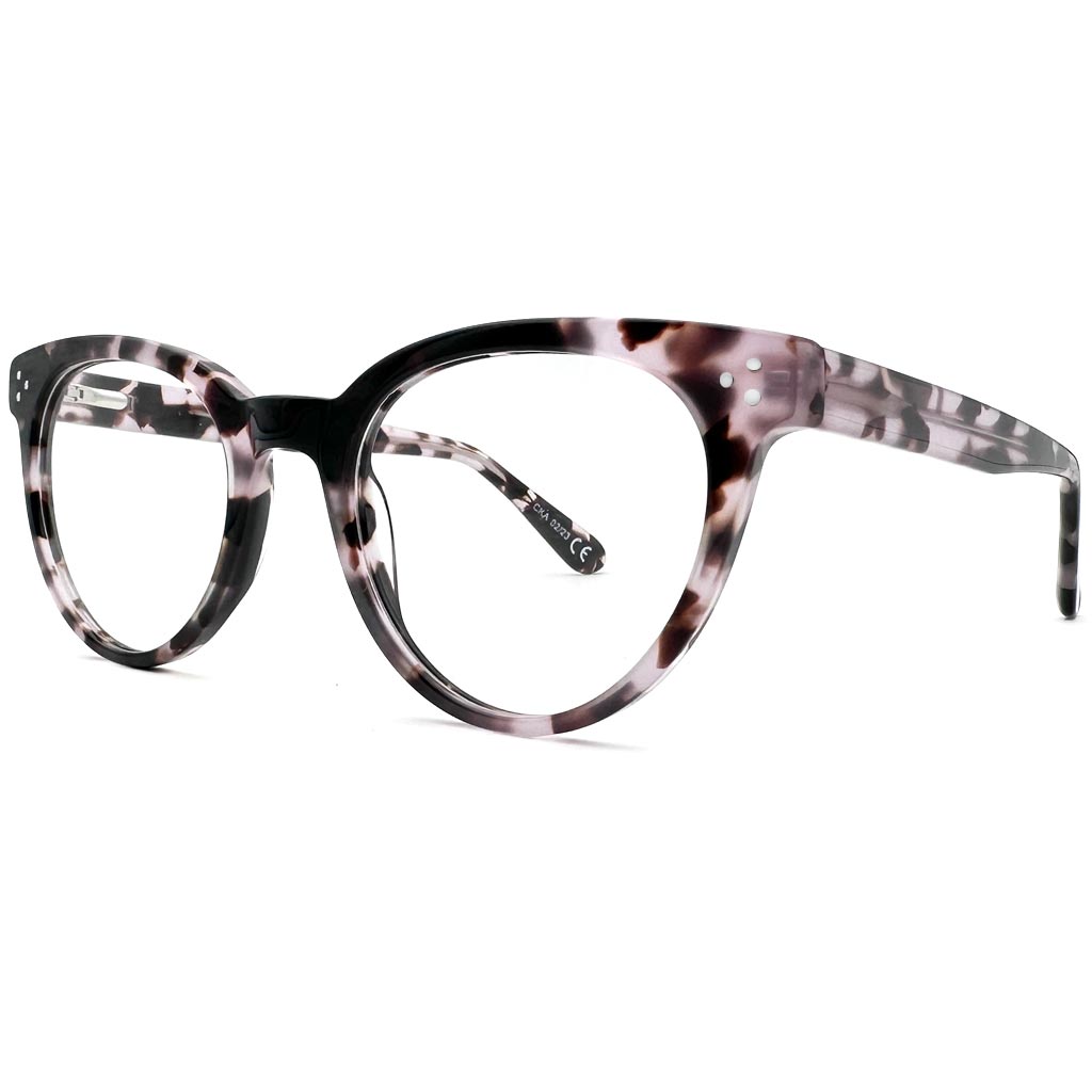 Pompei - montatura cat-eye marmorizzata