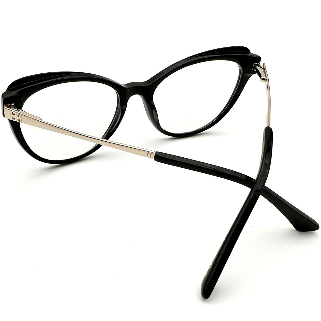 Gerusalemme - montatura cat-eye nera