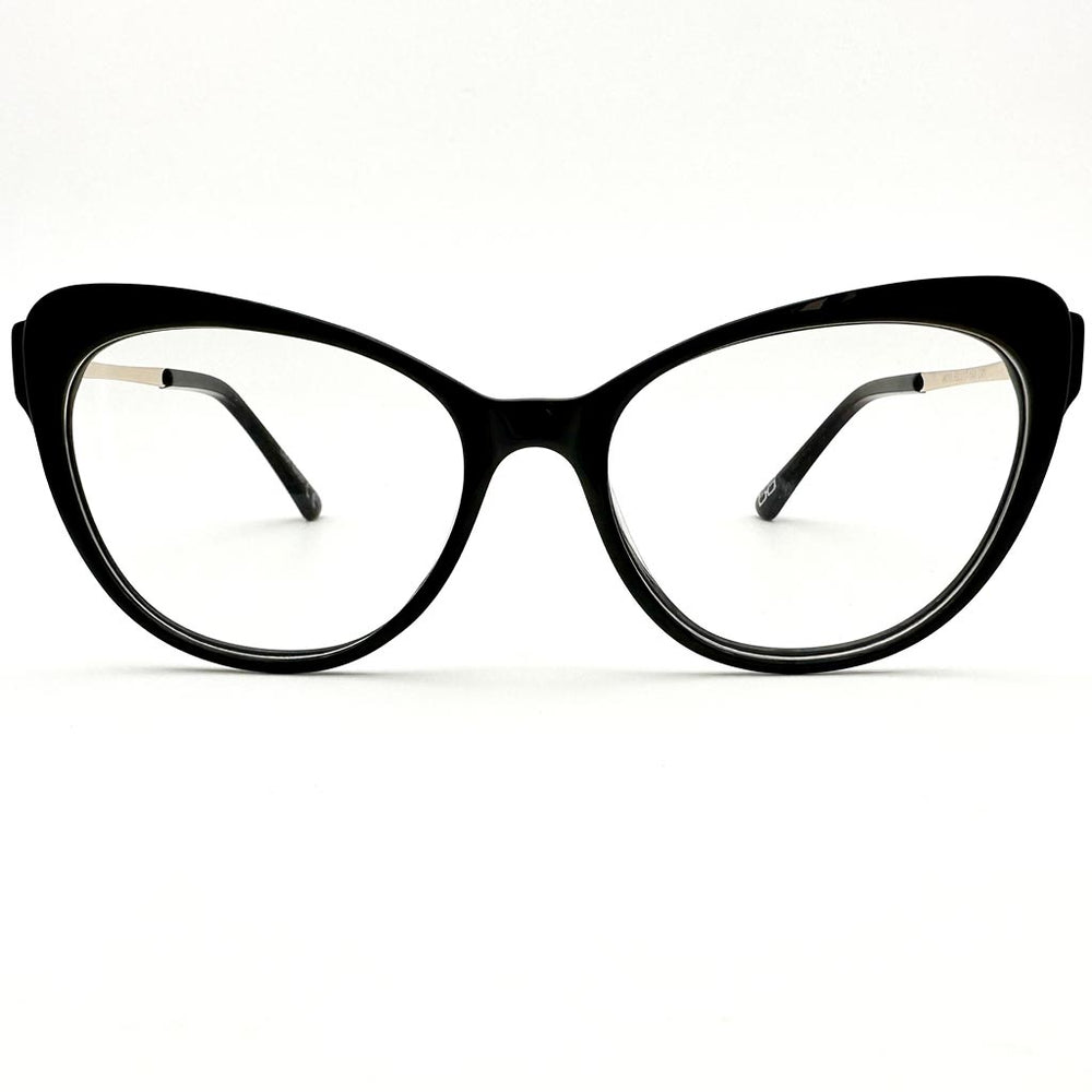 Gerusalemme - montatura cat-eye nera