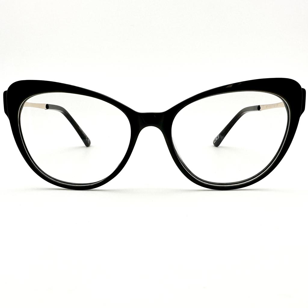 Gerusalemme - montatura cat-eye nera