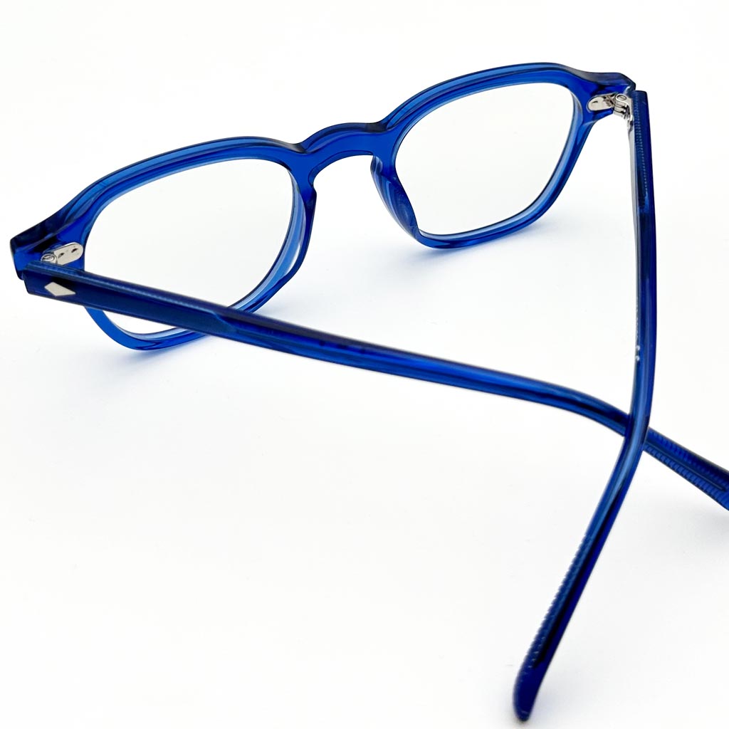 Amsterdam - montatura squadrata blu