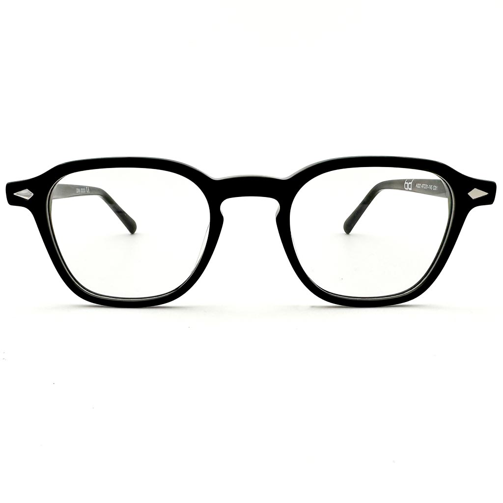 Abu Dhabi - montatura squadrata nera