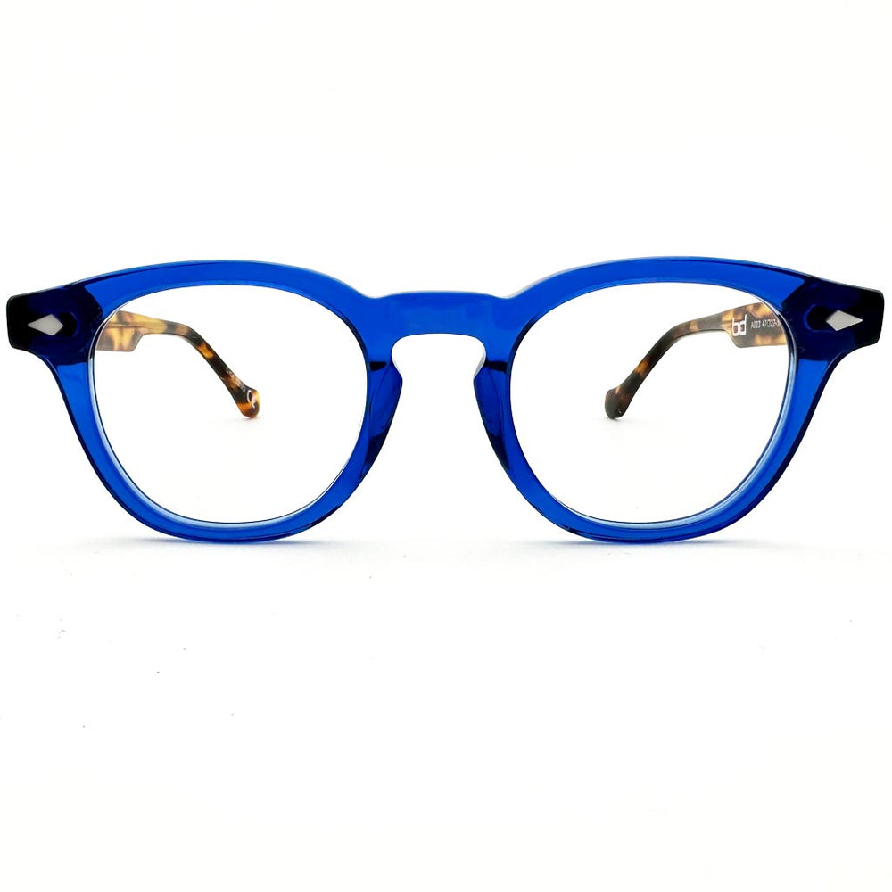 Berlino - montatura rotonda blu