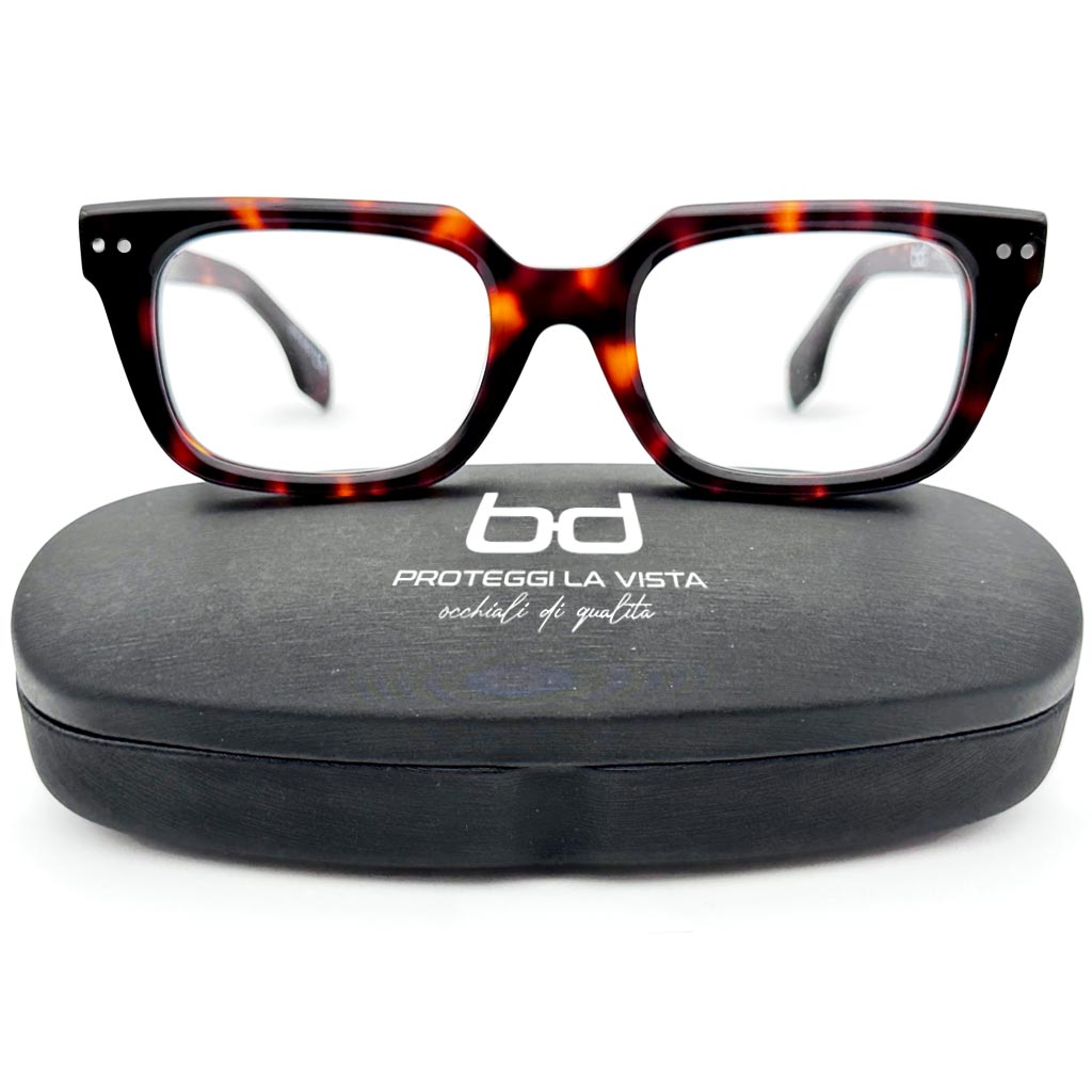 Nicosia - montatura squadrata tartarugata