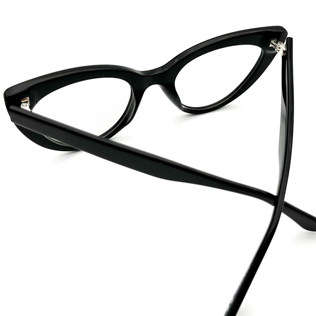 Mosca - montatura cat-eye nera