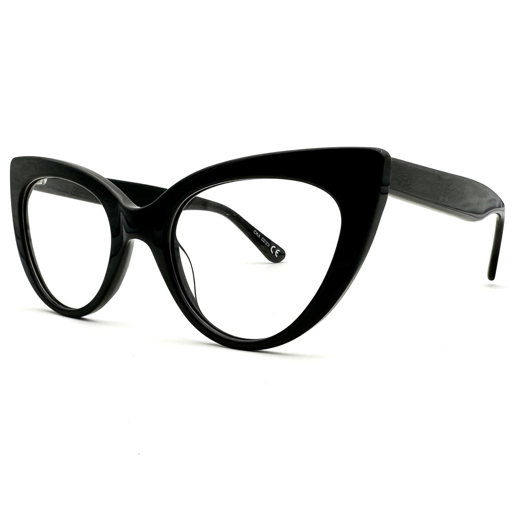 Mosca - montatura cat-eye nera