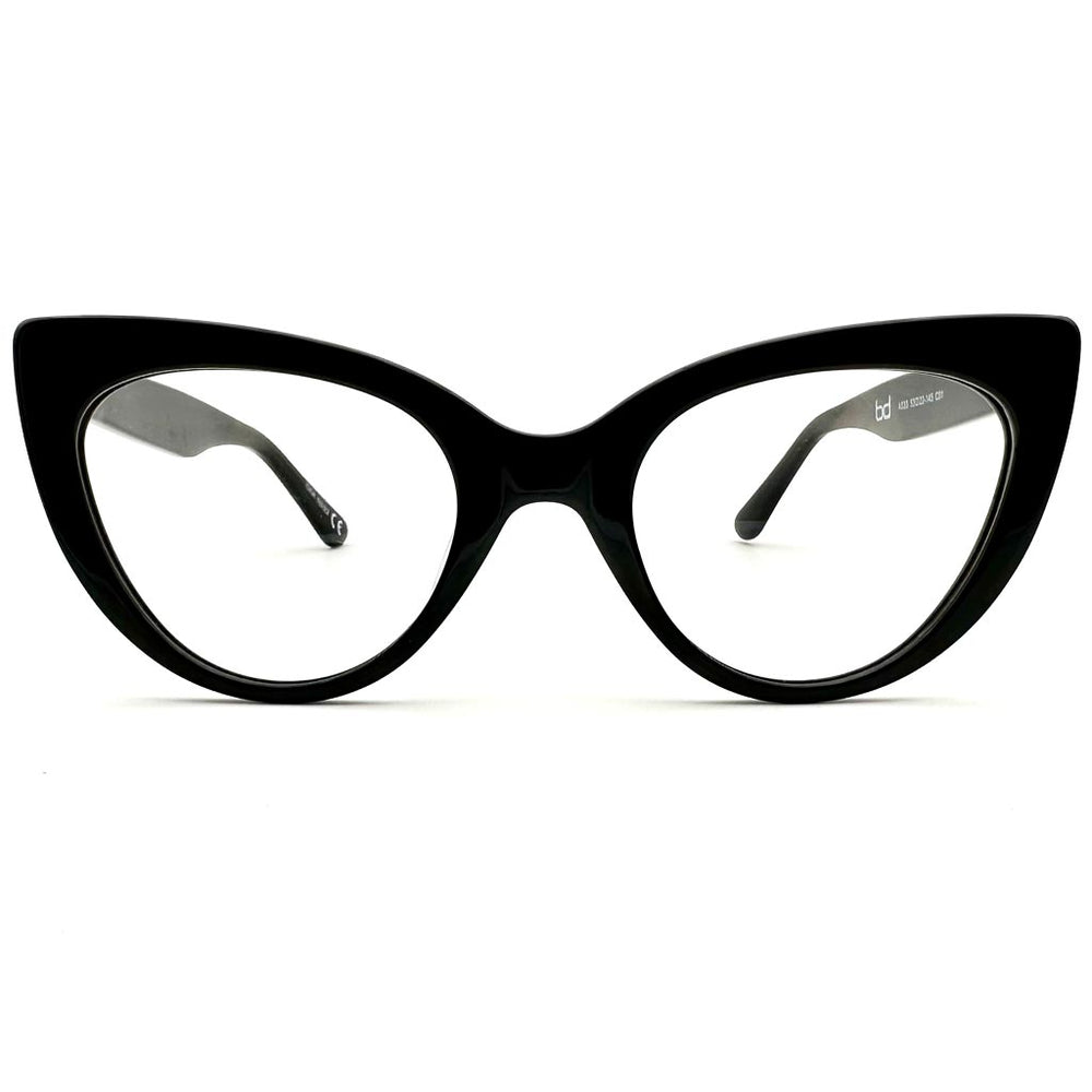 Mosca - montatura cat-eye nera