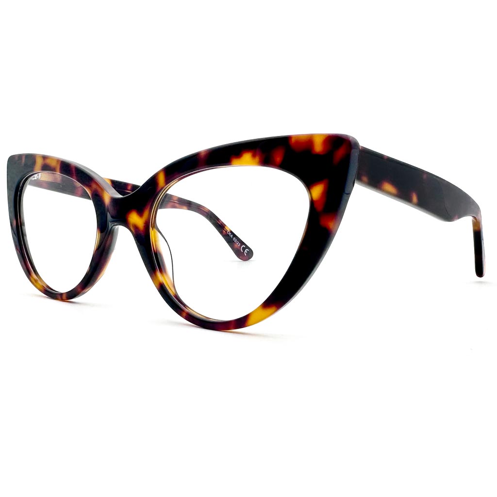 Tokyo - montatura cat-eye tartarugata