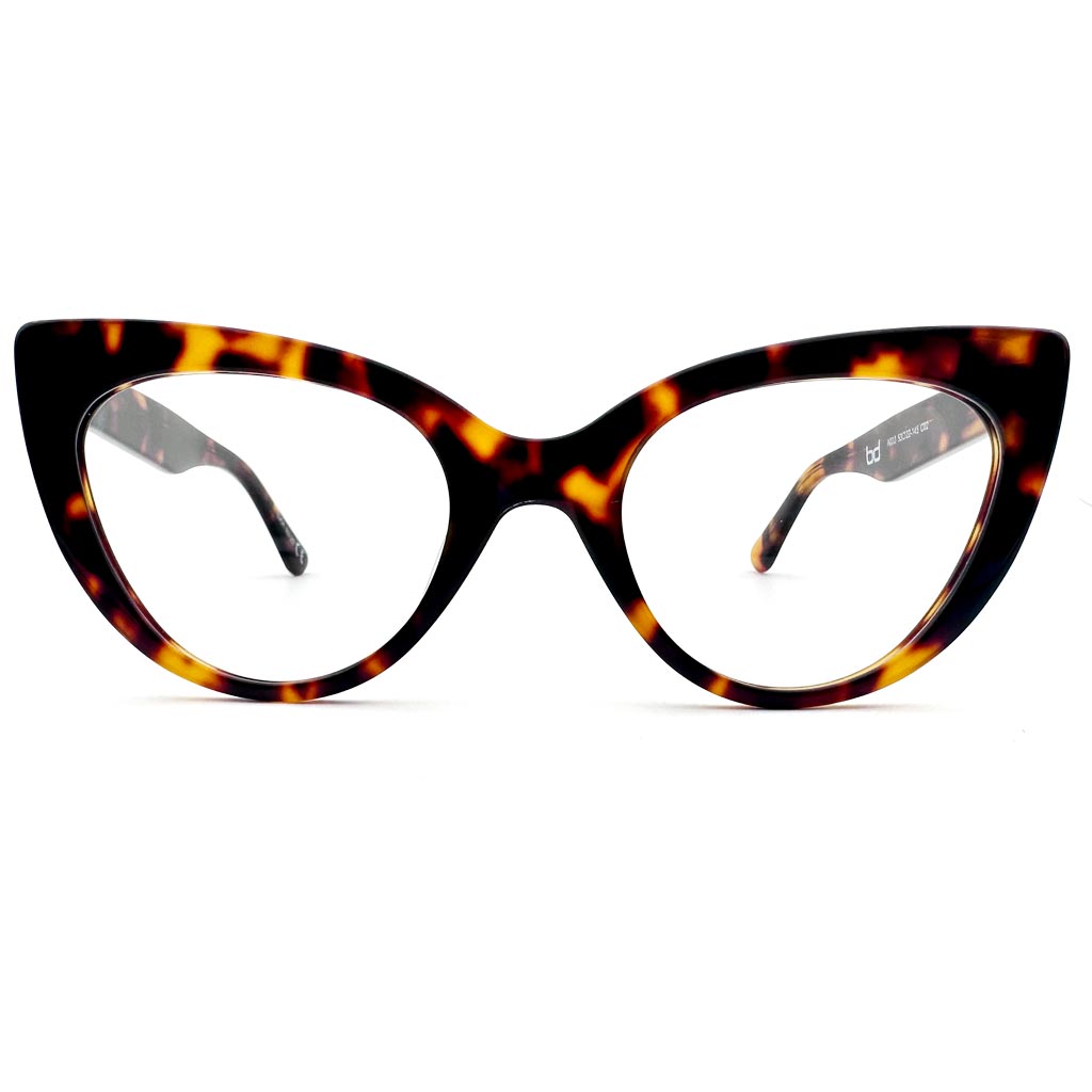 Tokyo - montatura cat-eye tartarugata