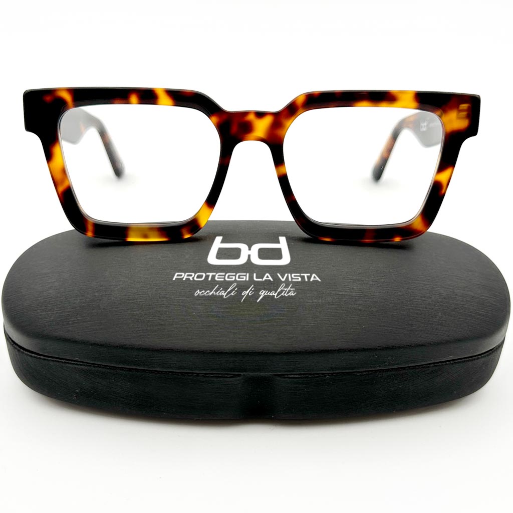 L’Avana - montatura squadrata tartarugata