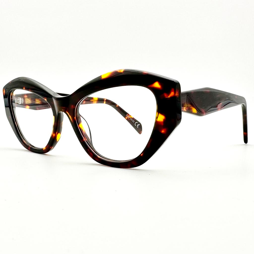 Parigi - montatura cat-eye tartarugata