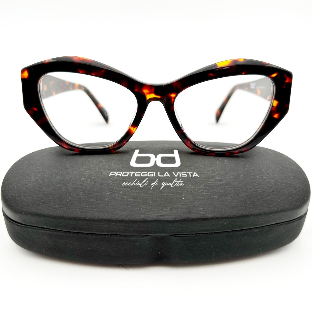 Parigi - montatura cat-eye tartarugata