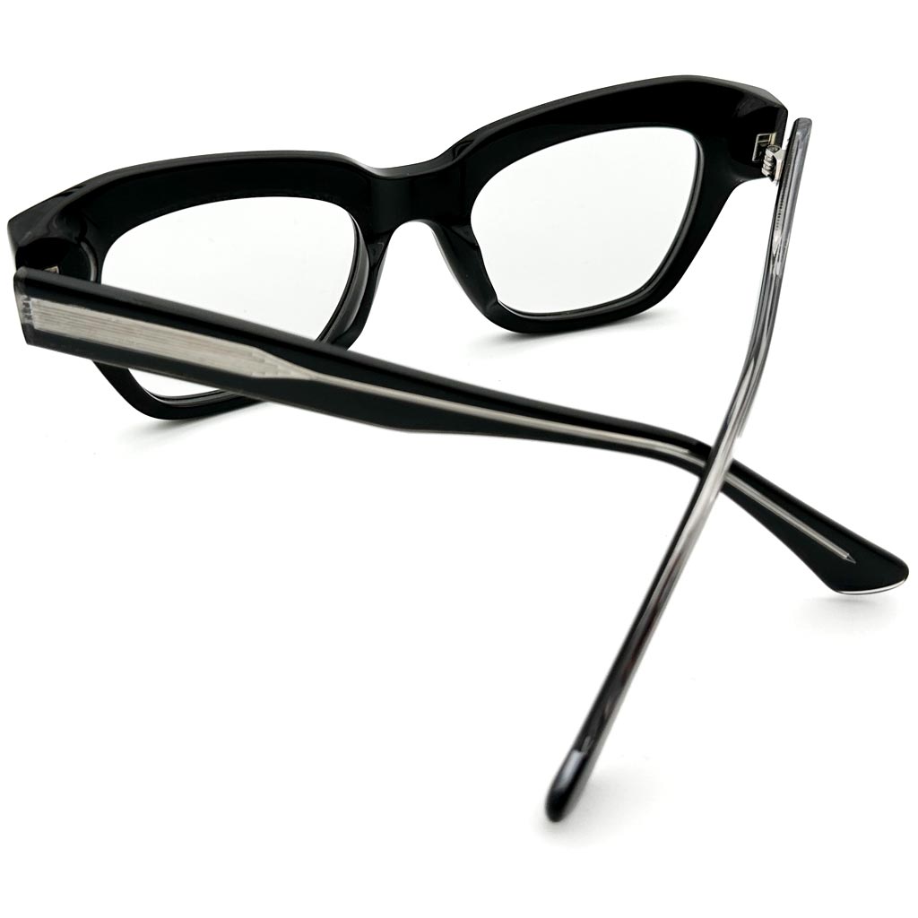 Helsinki - montatura squadrata nera