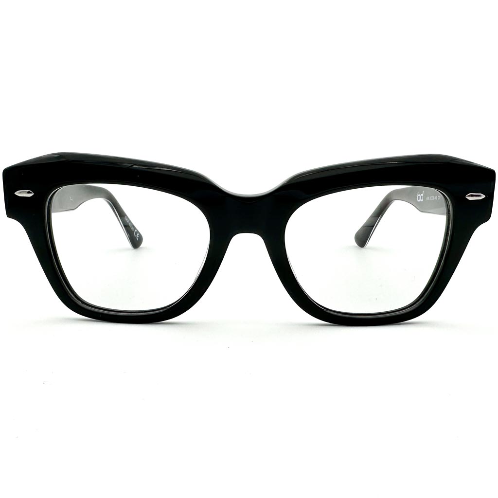 Helsinki - montatura squadrata nera