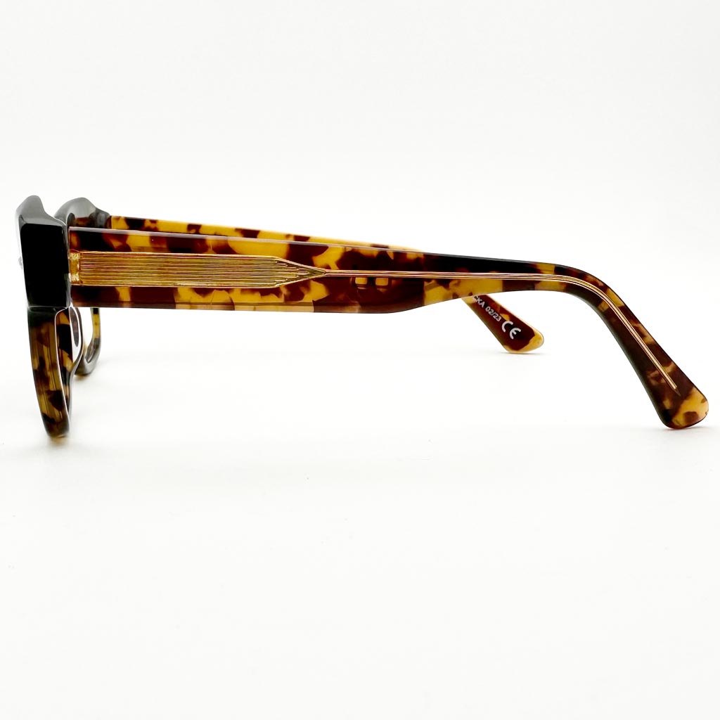 Barcellona - montatura squadrata tartarugata