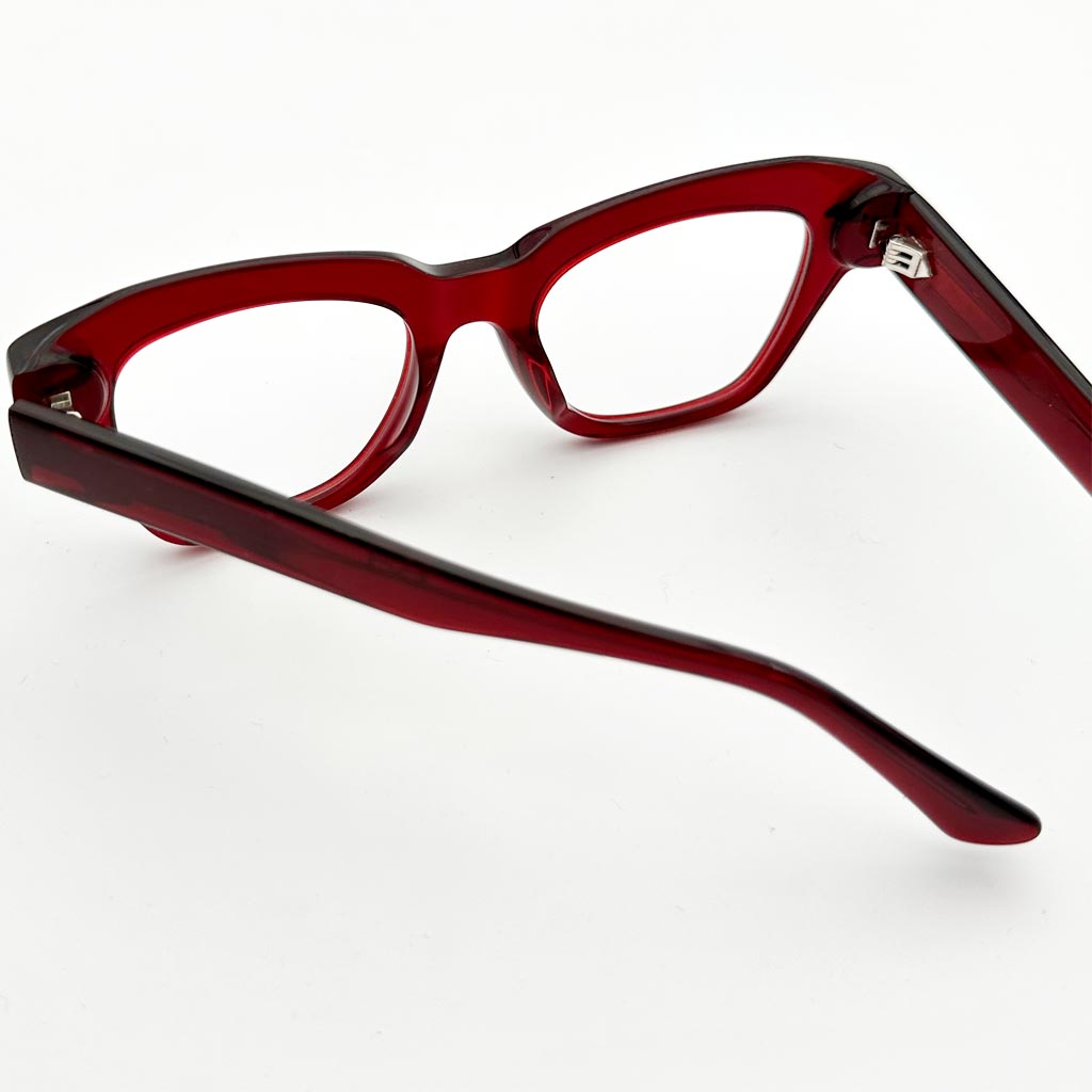 Copenaghen - montatura squadrata rossa