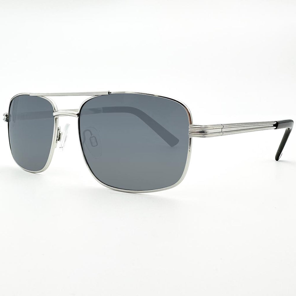 Skyline - occhiale uomo aviatore argento