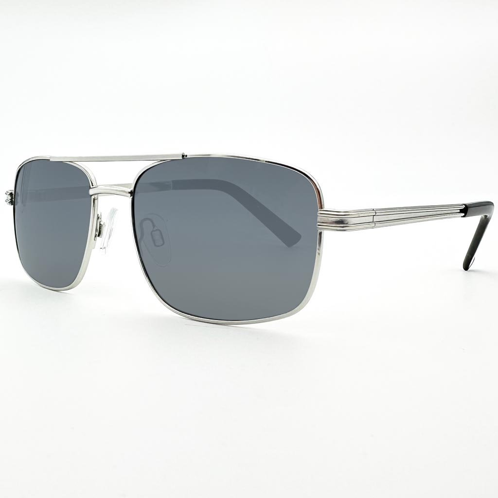 Skyline - occhiale uomo aviatore argento