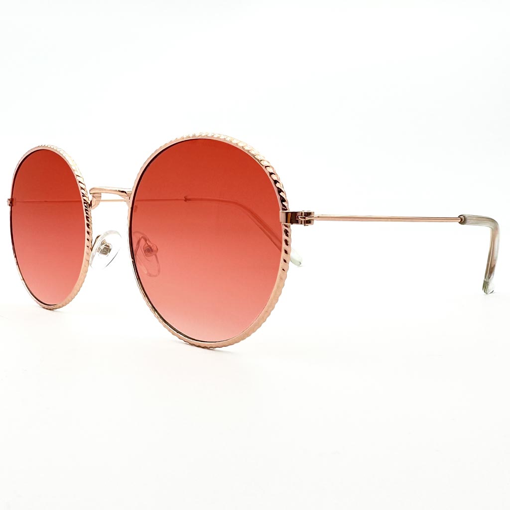 Beverly - occhiale donna rotondo rosso