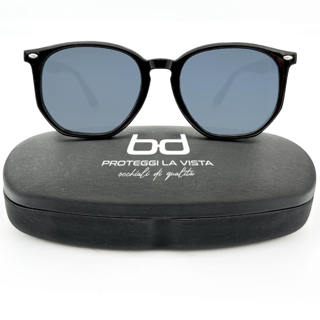 Coleman - occhiale geometrico nero