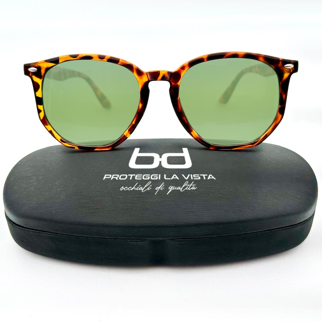 Coleman - occhiale geometrico maculato