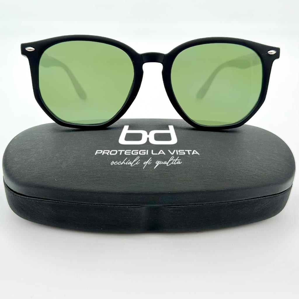 Coleman - occhiale geometrico verde