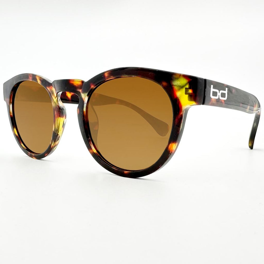 London - occhiale uomo rotondo tartarugato