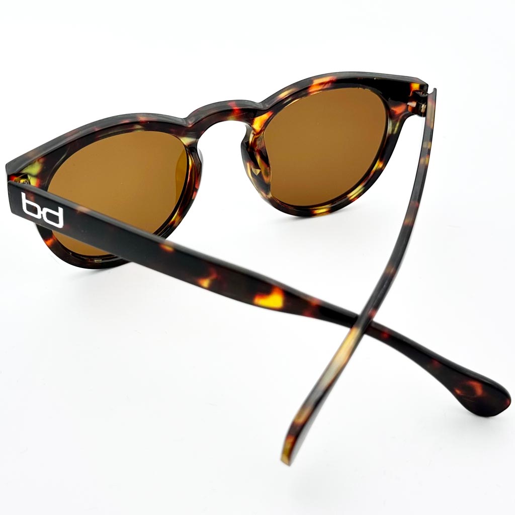 London - occhiale uomo rotondo tartarugato