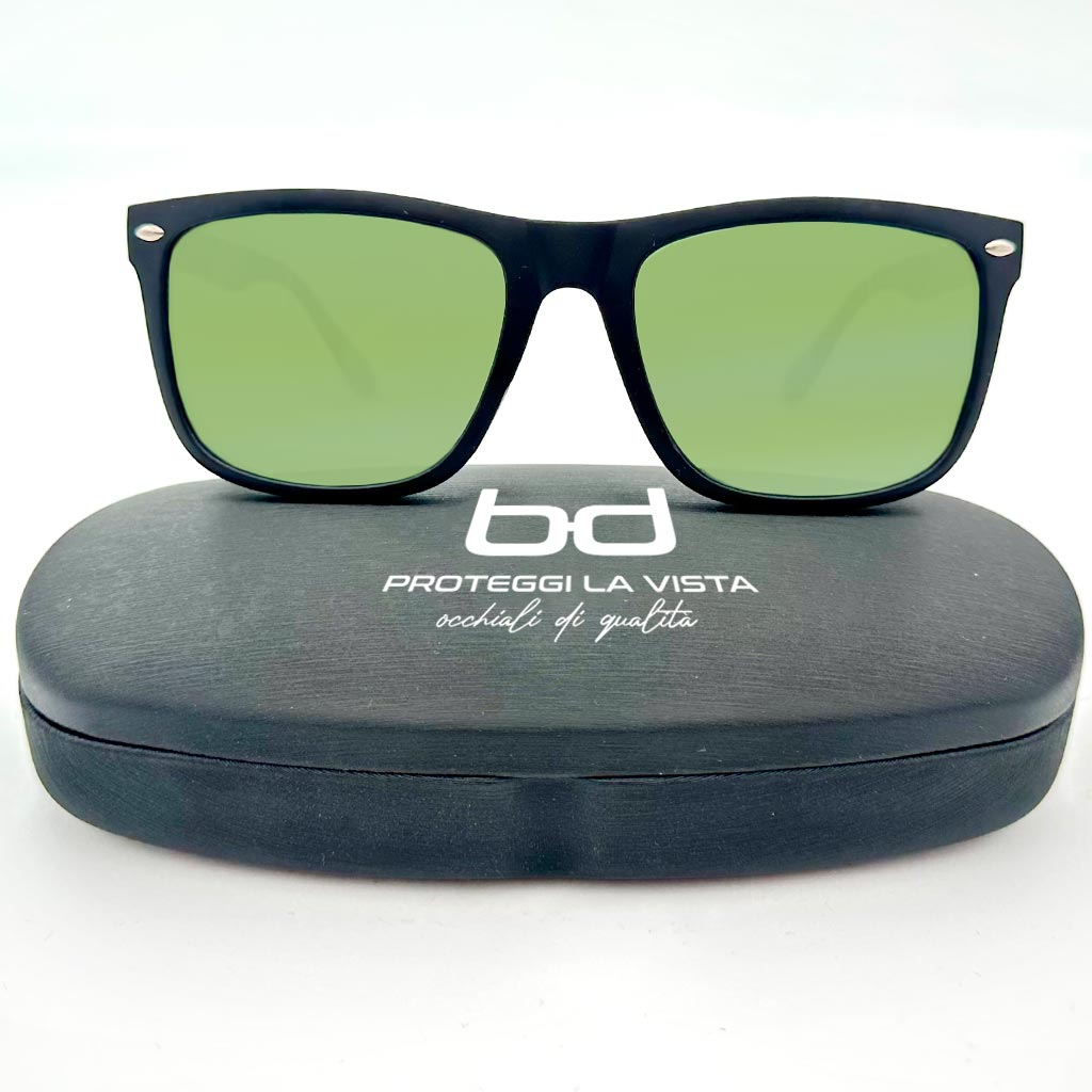 Manhattan - occhiale uomo quadrato verde