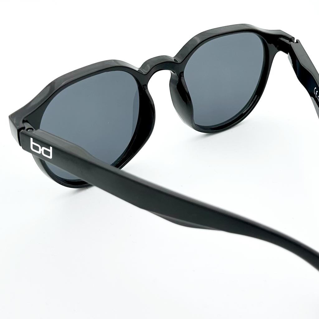 Cancun - occhiale uomo rotondo nero