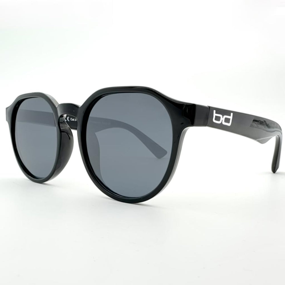 Cancun - occhiale uomo rotondo nero