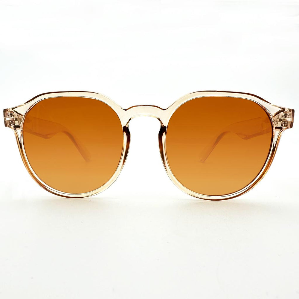 Cancun - occhiale uomo arancione trasparente