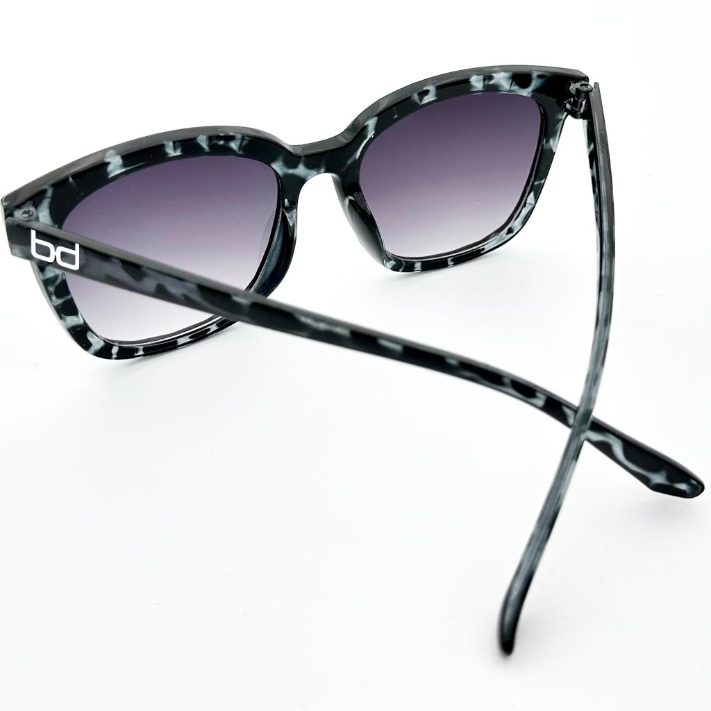 Greta - occhiale donna grigio diamantato