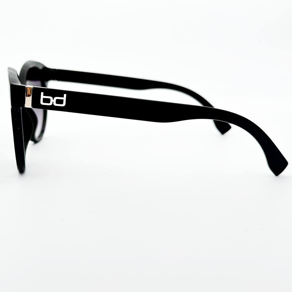 Sophia - occhiale donna rotondo nero