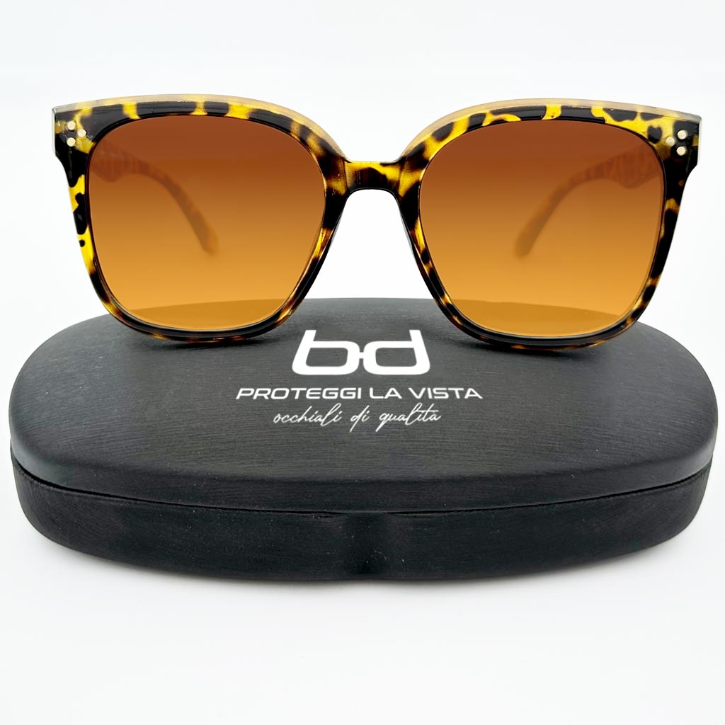 Jena - occhiale donna oversize tartarugato