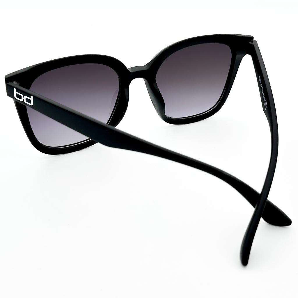 Jena - occhiale donna oversize nero matt