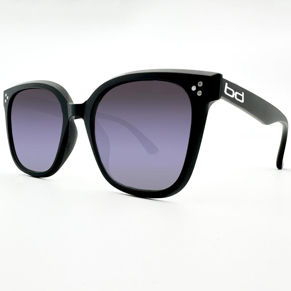 Jena - occhiale donna oversize nero matt