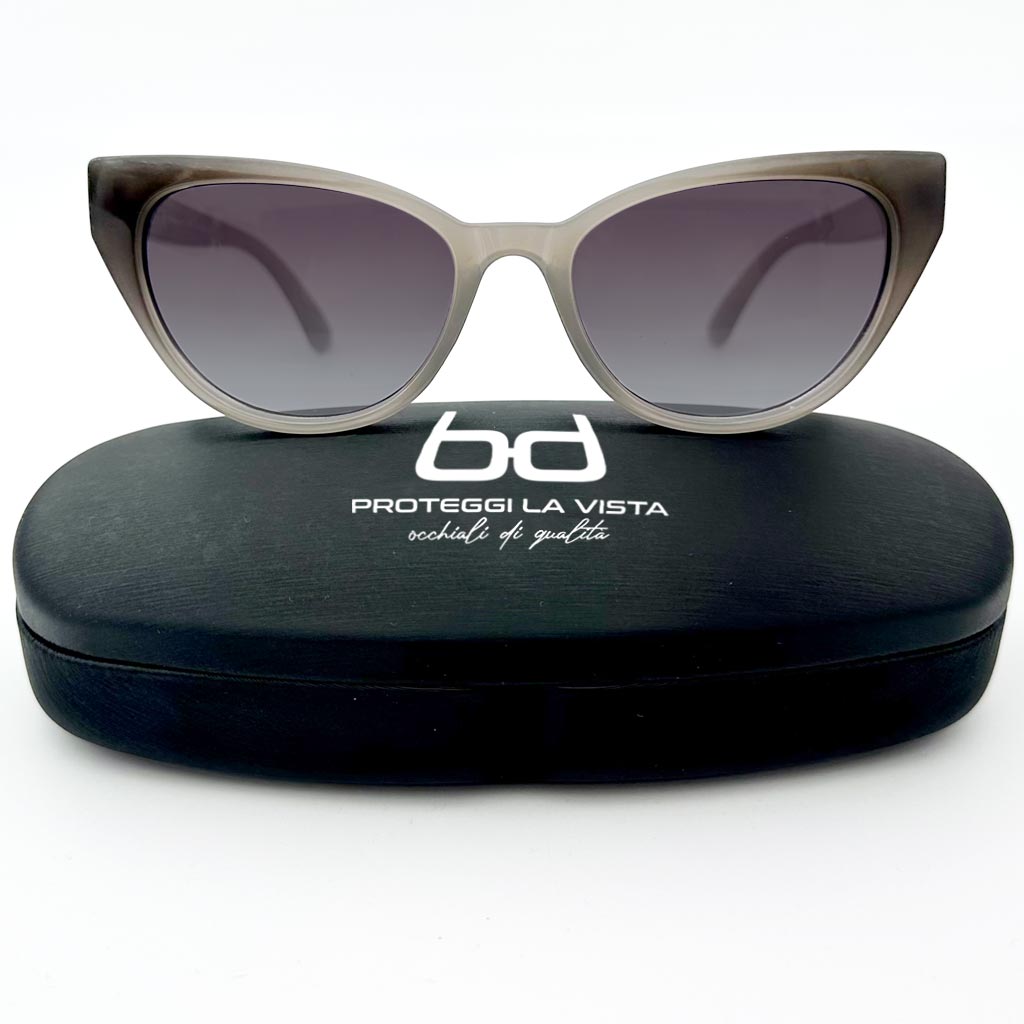 Meghan - occhiale donna cat-eye grigio