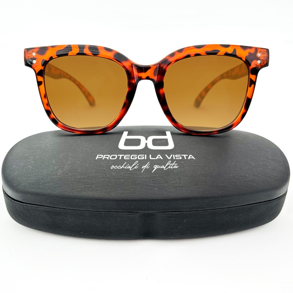 Giulia - occhiale donna tartarugato marrone