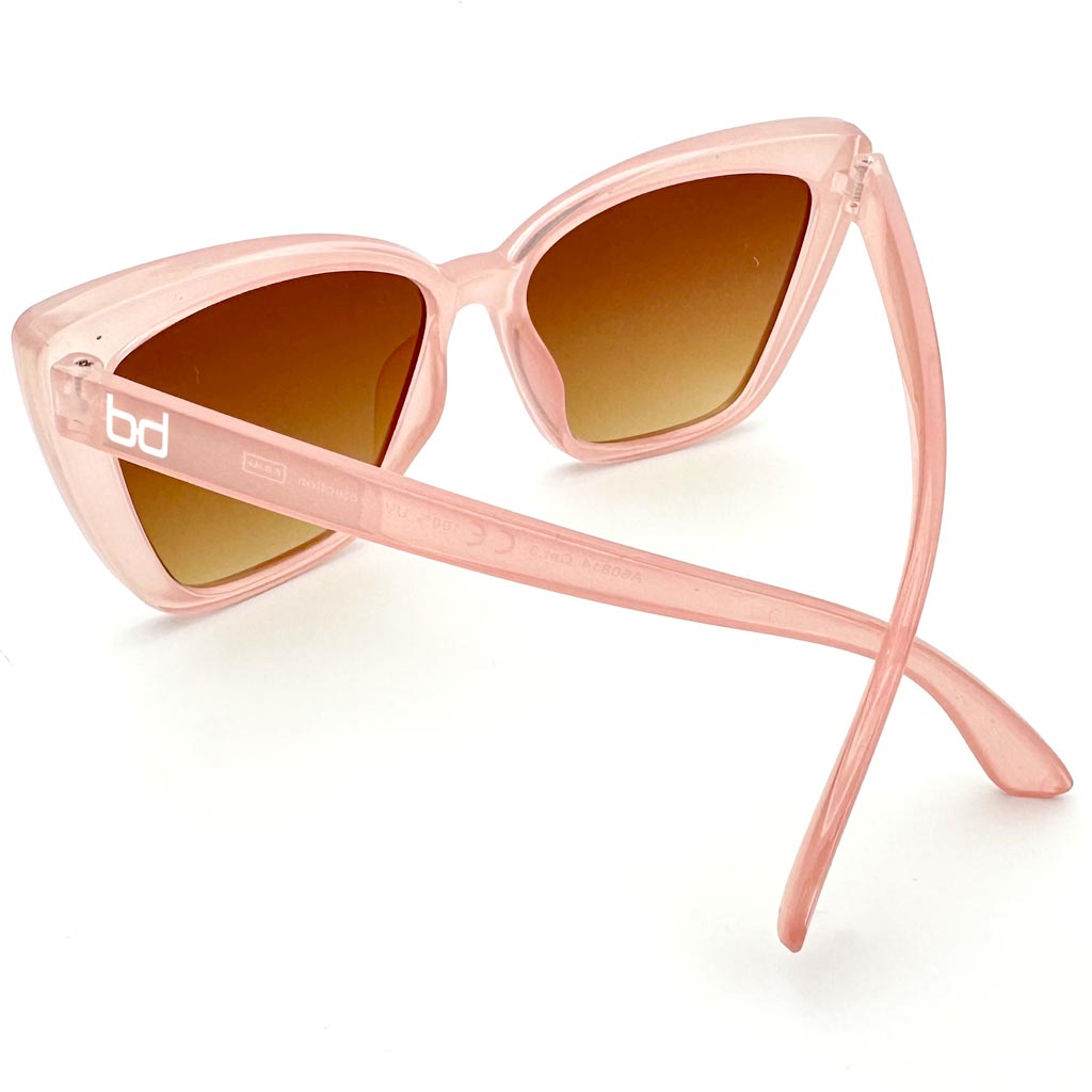 Brigitte - occhiale donna cat-eye oversize rosa