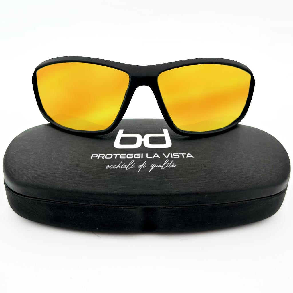 Petra - occhiale sportivo arancione