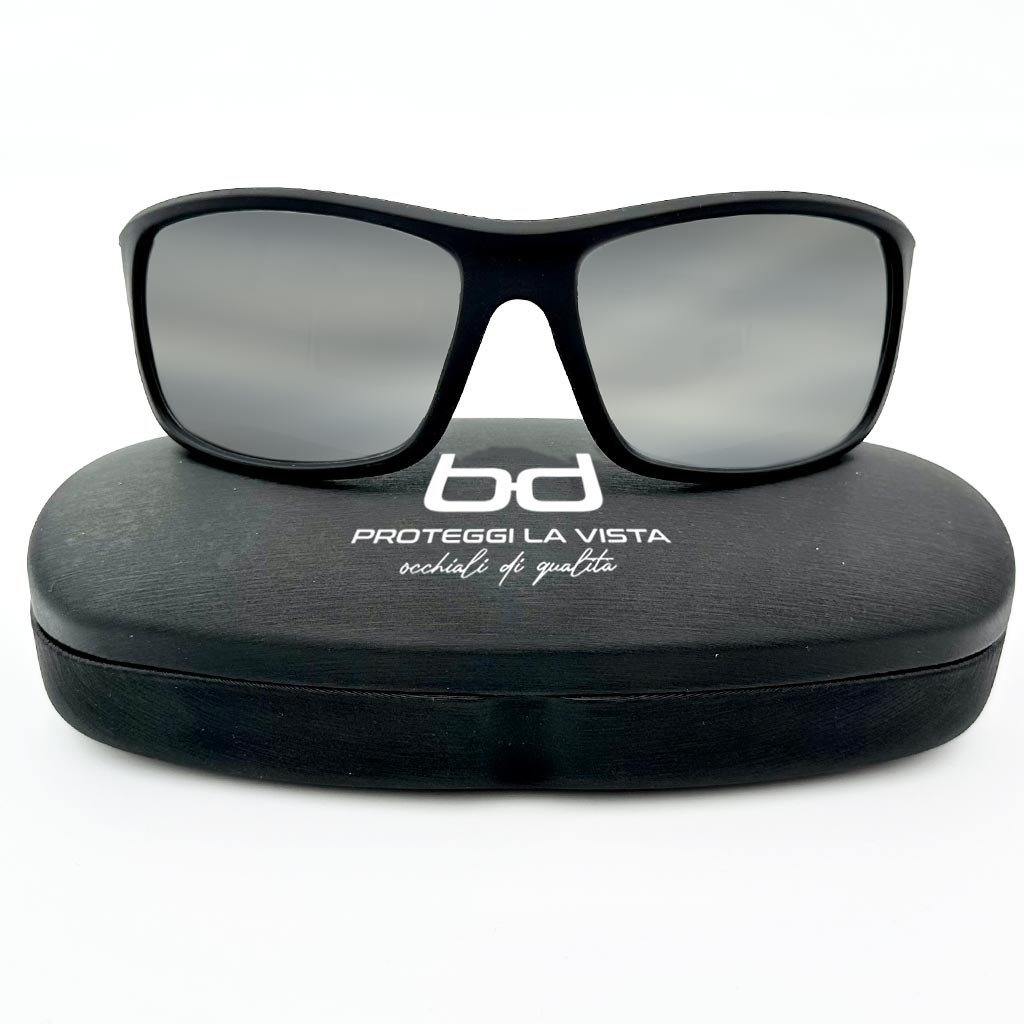 Coral - occhiale sportivo lente argento