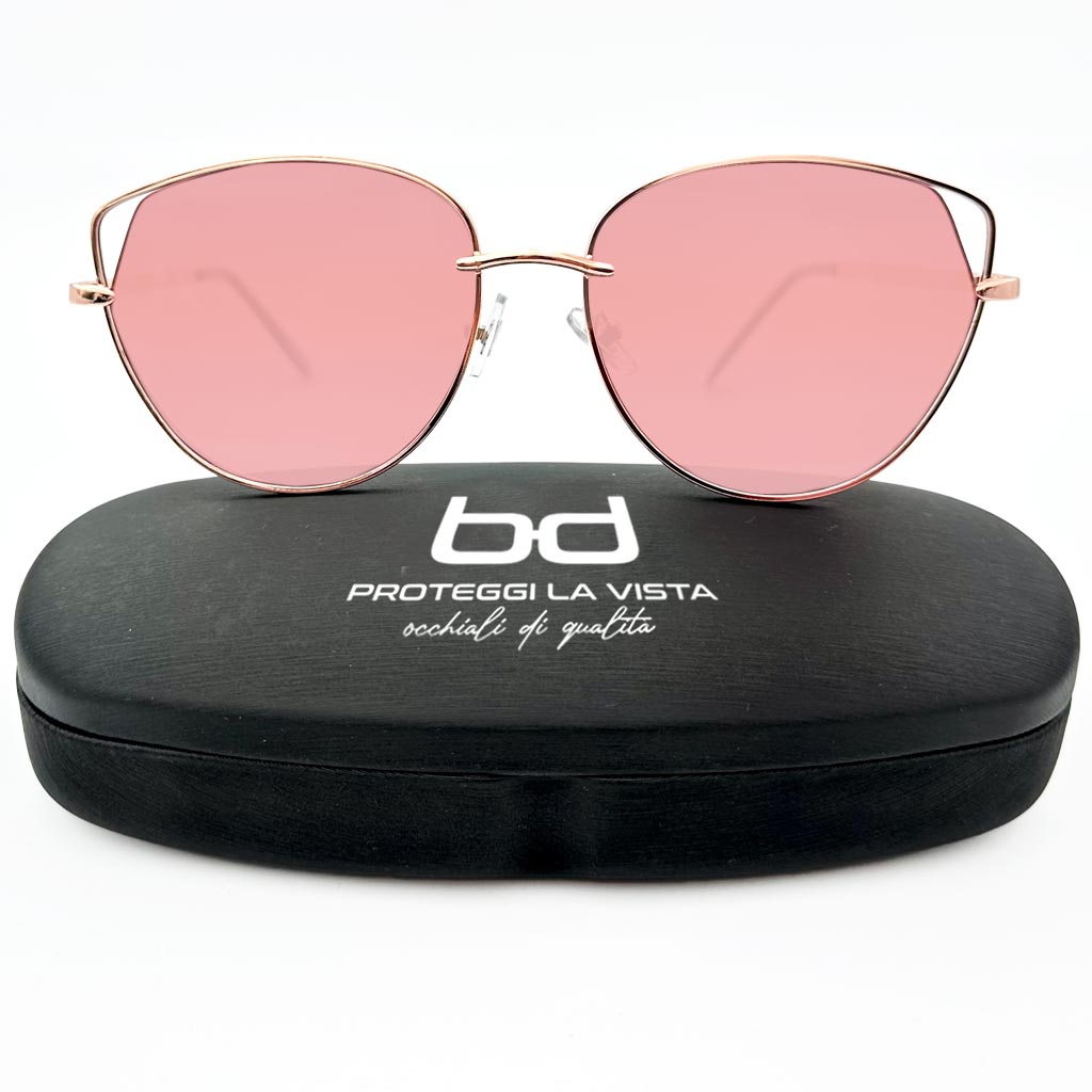 Lady - occhiale donna oversize rosa