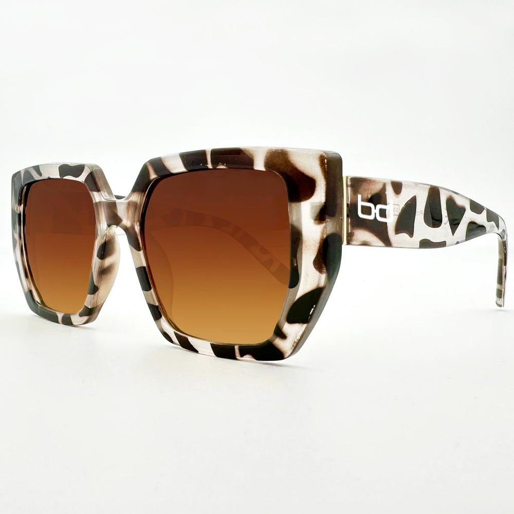 Nicole - occhiale donna oversize bianco