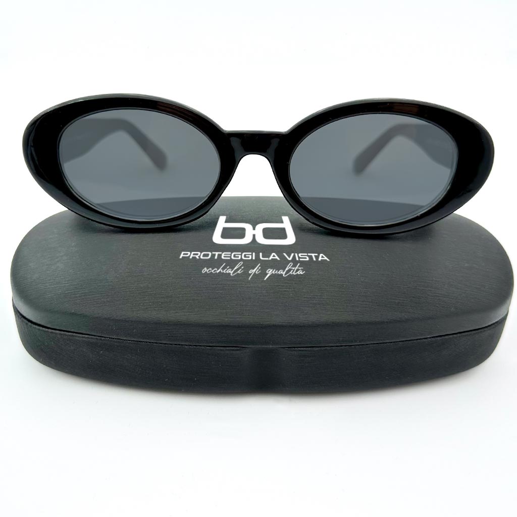 Dakota - occhiale donna ovale nero