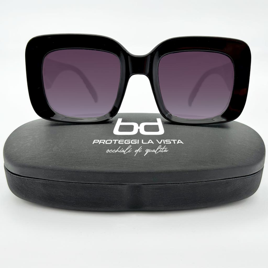 Alice - occhiale donna quadrato nero